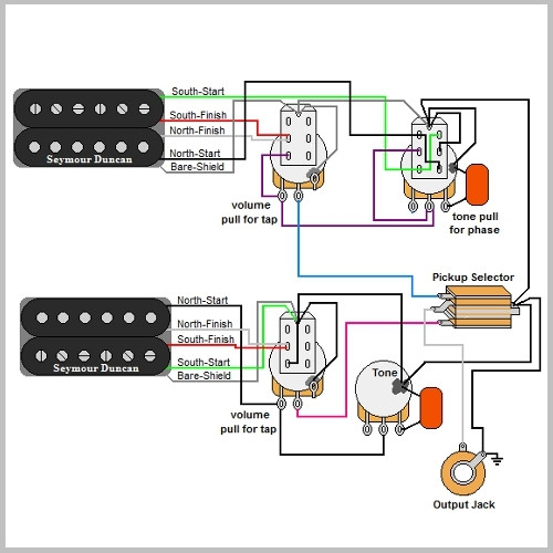 Custom Guitar Wiring Diagrams | GuitarElectronics.com